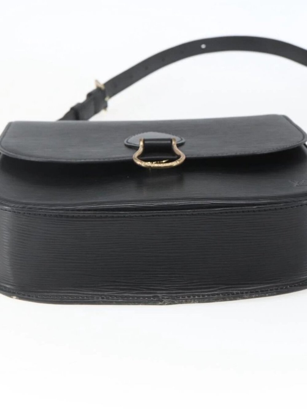 LOUIS VUITTON Epi Saint Cloud GM Shoulder Bag Black Noir - Picture 9 of 16